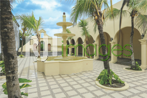 Area outdoor sebagai venue bernuansa tropis