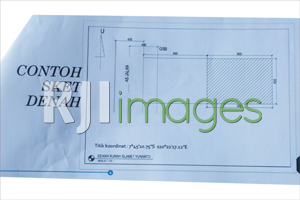 Contoh gambar tapak sederhana