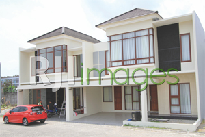 Deretan kawasan rumah tipe New Jasmine, Laguna Spring Resort