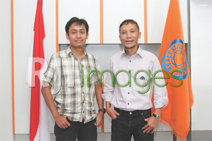 Ketua & Sekretaris DPD REI DIY,  Rama A. Pradipta & Ilham M. Nur