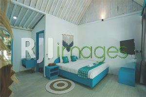 Master bedroom bergaya simpel dengan dekorasi instagramable