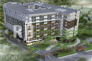 Perspektif bird eye, kawasan Apartemen Dhika Universe Yogyakarta Sardjito