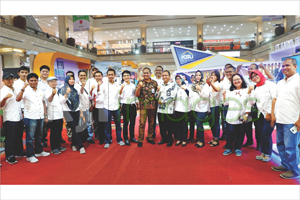 Peserta pameran REI Expo, terdiri atas developer dan mitra perbankan