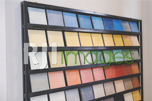 Sample warna-warna tegel polos