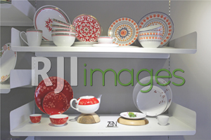 Seni Porcelain Motif dari ZEN Tableware