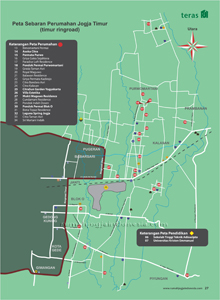 Peta Perumahan dan Pendidikan Jogja Timur