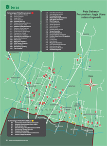 Peta Perumahan dan Pendidikan Jogja Utara