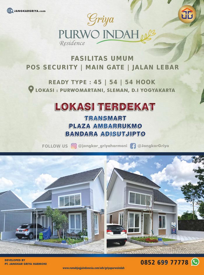 Banner Majalah Griya Purwo Indah Residence