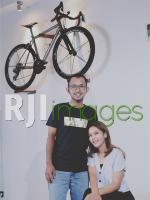 Benedictus Dio Reinaldi bersama istri