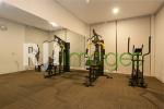 Fasilitas ruang gym area lantai bawah