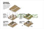 Ilustrasi Konsep Multi-use space pada Net House