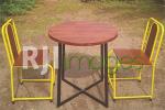Set meja makan pipa