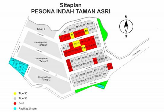 siteplan Casa Illona Sedayu