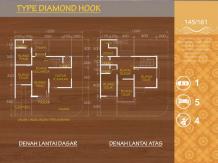 grand permata residence denah diamond hook