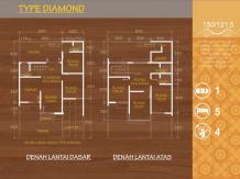 grand permata residence denah diamond