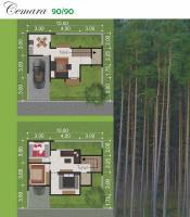 green land permata denah cemara