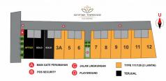 siteplan adyatama townhouse kaliurang