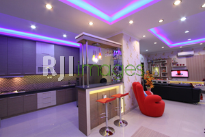 Konsep elegan & eksotis ruang tamu