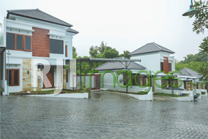 Kawasan perumahan Grand Orchid, yang berlokasi di poros Jalan Kasongan Bangunjiw