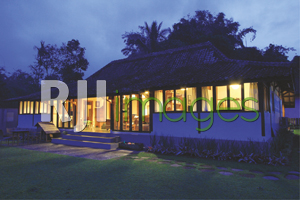 Konsep rumah tinggal jawa berupa Joglo Limasan Jati