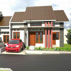 Perdana Asri Village 2 fasad depan