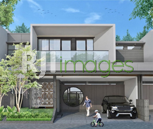 Perspektif hunian tipe 139, The Grand Vista Residence