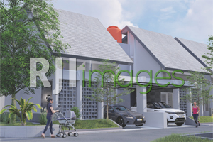 Perspektif hunian tipe 83, Artayudan Village Magelang