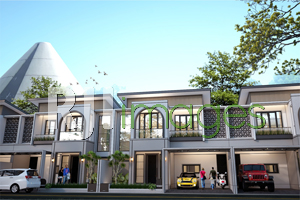 Perspektif hunian tipe Nawasena tipe 162 Jonka Jogja
