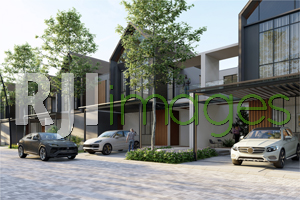 Perspektif kawasan residential VILAS Palagan