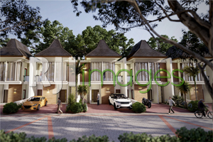 Perspektif kawasan rumah tipe 67 (Marem), Bukit Omah Sedayu