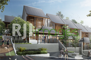 Perspektif kawasan rumah tipe Azhara, Hinggil Mansion