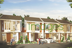 Perspektif rumah tipe 75, Royal Sedayu Residence