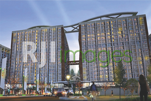 Perspektif superblock Jogja Landmark