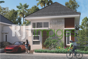 Perspektif tipe 45, Mukti Banguntapan Residence 2