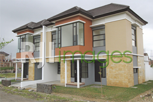 Progres kawasan hunian 2 lantai tipe 103 (Emerald) Grand Permata Residence