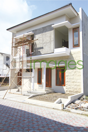 Progres pembangunan hunian tipe 102 Mukti Sendangadi Residence