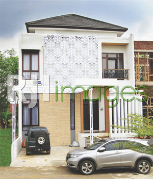 Progress finishing rumah tipe 150 Graha Sudirman