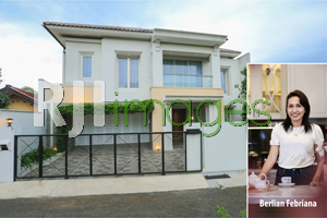 ROMANTIC WHITE HOUSE Hunian Kontemporer ala Berlian Febriana