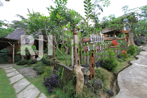 Tema menyatu dengan alam Rimbono homestay