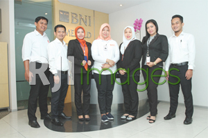 Tim marketing BNI Griya KCP UGM