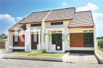 Deretan rumah tipe 38 Naraya Citra Klaten
