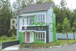 Model hunian 2 lantai tipe 85 (Kamboja), Villa Gardenia berkonsep Modern Tropis