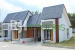 Model hunian tipe 45 (Anthurium) Tingal Townhouse, berkonsep modern tropis
