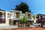 Perspektif kawasan hunian tipe 88 (Zora), cluster Royal Sapphire @Permata Bangun