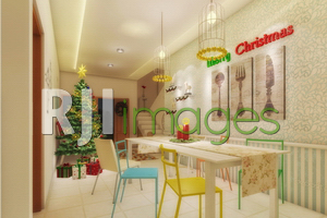 Dekorasi Natal Hunian Mungil