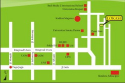 peta lokasi rumah maguwoharjo