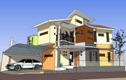 3d rumah karangsari wedomartani