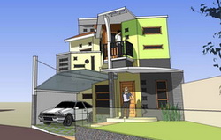 3d rumah karangsari wedomartani
