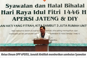 syawalan peresmian kantor apersi