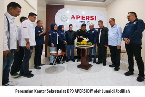 syawalan peresmian kantor apersi